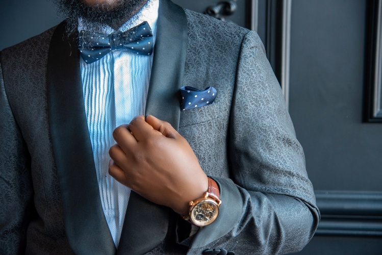 Luxury Fabric with Sophisticated Details at Prosper Daniels Clothing - Mens Accessories Toronto